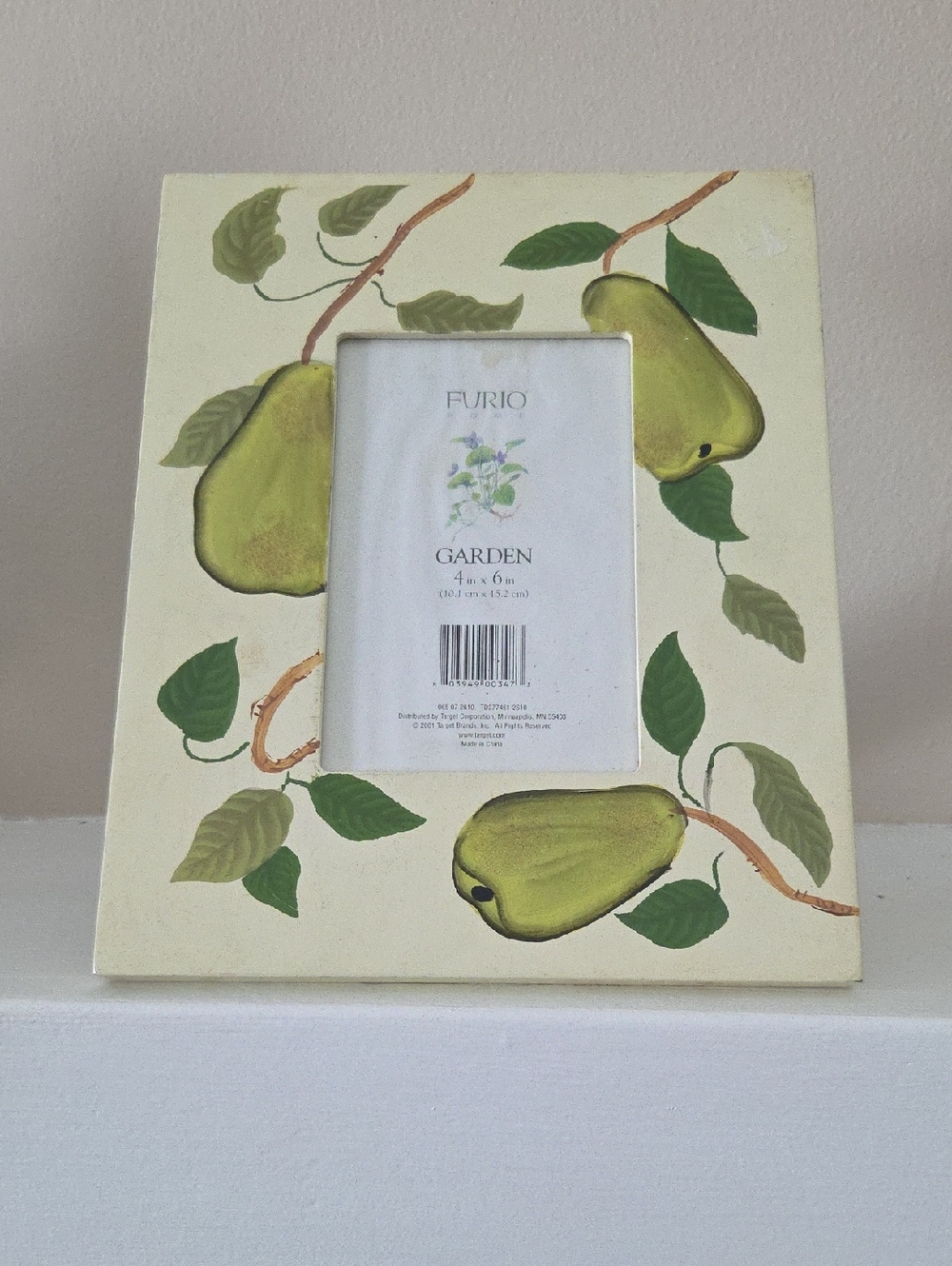 Furio Garden Pear Picture Frame - 4x6